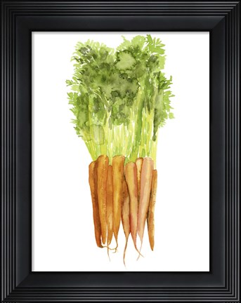 Framed Watercolor Veggie III Print