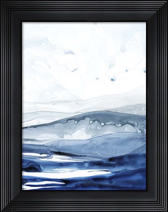 Framed Azure Arctic II Print