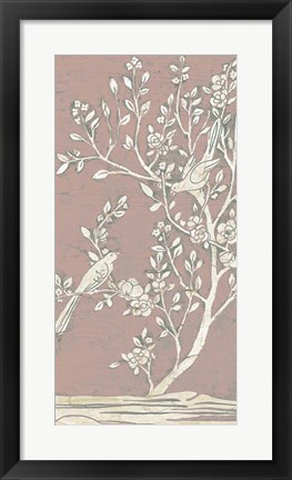 Framed Sweet Chinoiserie I Print