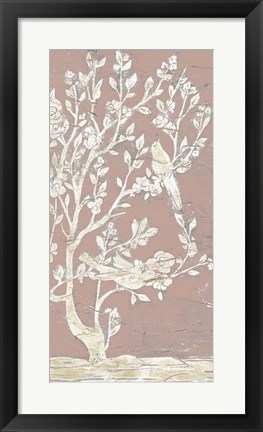 Framed Sweet Chinoiserie II Print