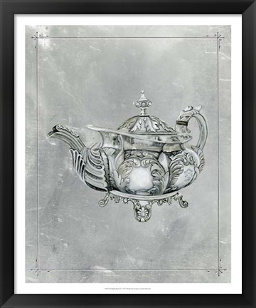 Framed English Silver IV Print