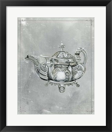 Framed English Silver IV Print