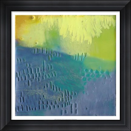 Framed Southern Shores I Print