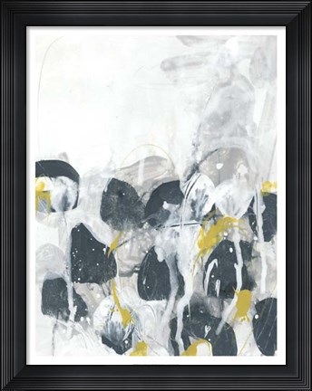 Framed Stone&#39;s Throw I Print