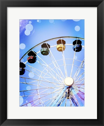 Framed Carnival Blues II Print