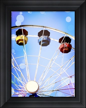 Framed Carnival Blues III Print