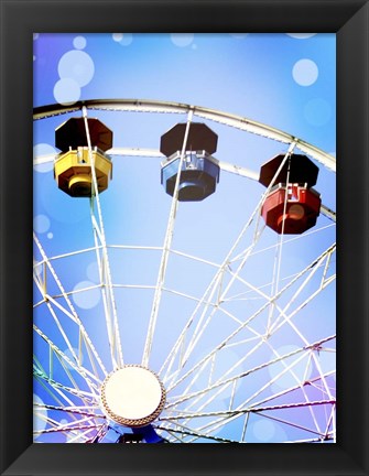 Framed Carnival Blues III Print