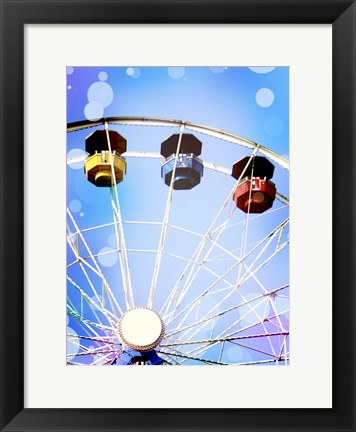 Framed Carnival Blues III Print