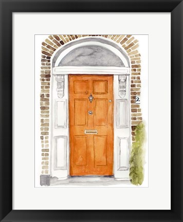 Framed Warm Welcome III Print