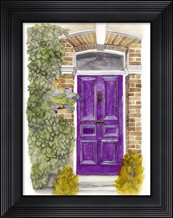 Framed Warm Welcome IV Print
