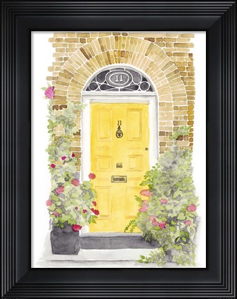 Framed Warm Welcome V Print