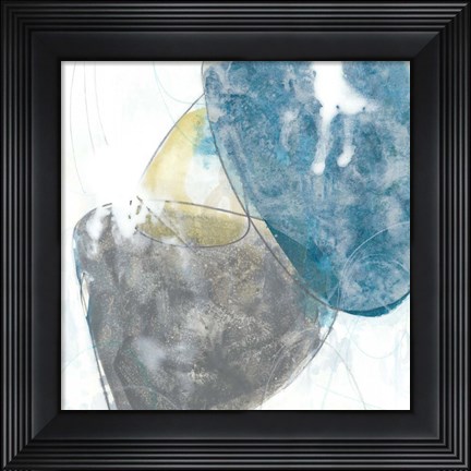 Framed Stone Sweep I Print