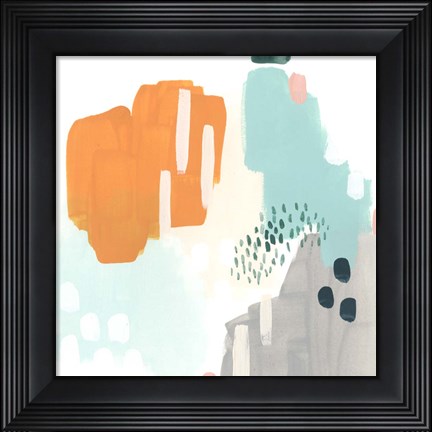 Framed Precept I Print