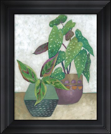Framed House Garden II Print