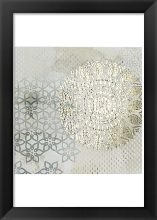 Framed Tapestry Melange I Print