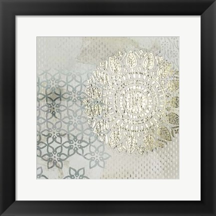 Framed Tapestry Melange I Print