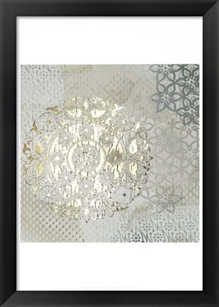 Framed Tapestry Melange II Print