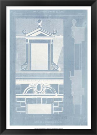 Framed Details of French Architecture III Print