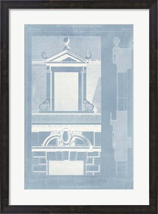 Framed Details of French Architecture III Print