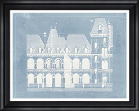 Framed Architecture Francaise I Print