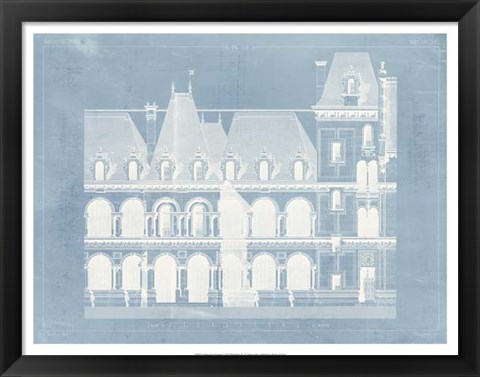 Framed Architecture Francaise I Print