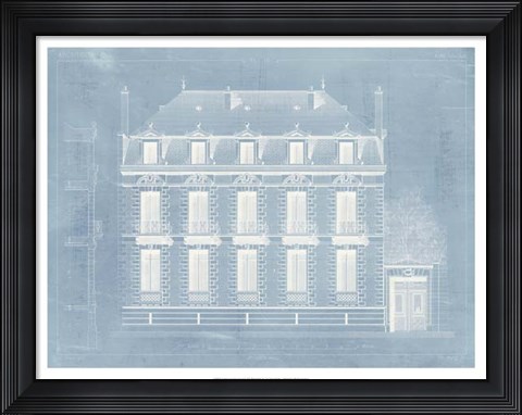 Framed Architecture Francaise II Print