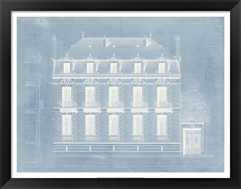 Framed Architecture Francaise II Print