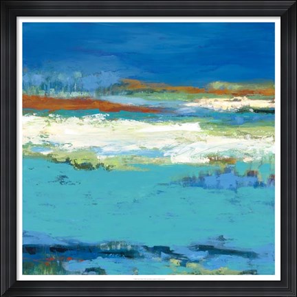 Framed Aisle of White Print