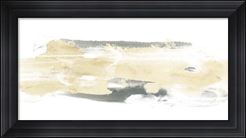 Framed Neutral Geology I Print