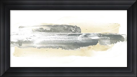 Framed Neutral Geology III Print