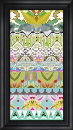 Framed Border Boho I Print