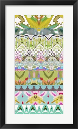 Framed Border Boho I Print