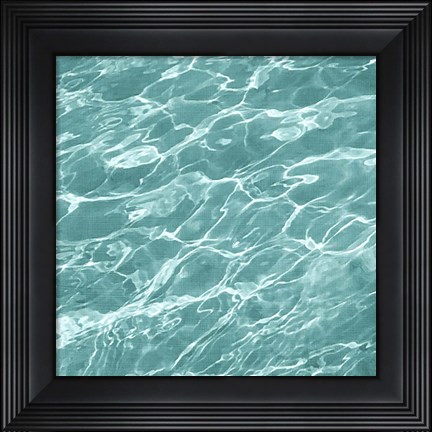 Framed Ripple I Print