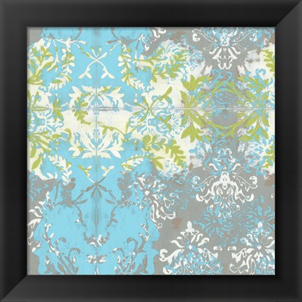 Framed Decorative Overlay I Print