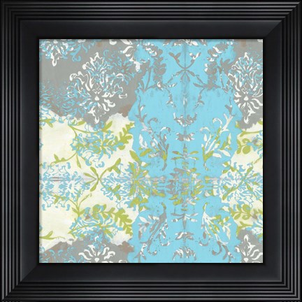 Framed Decorative Overlay II Print