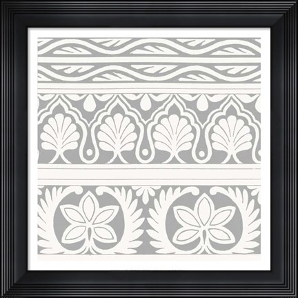 Framed Ornamental Detail II Print