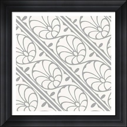 Framed Ornamental Detail III Print