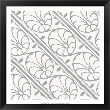 Framed Ornamental Detail III Print