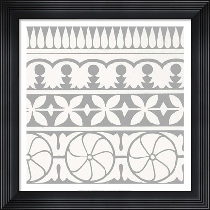 Framed Ornamental Detail IV Print