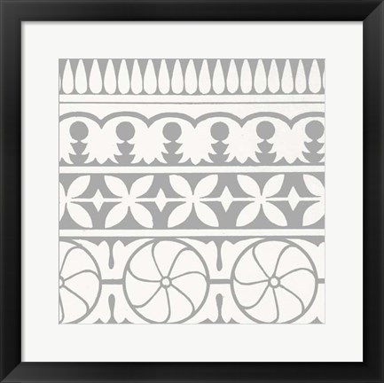 Framed Ornamental Detail IV Print