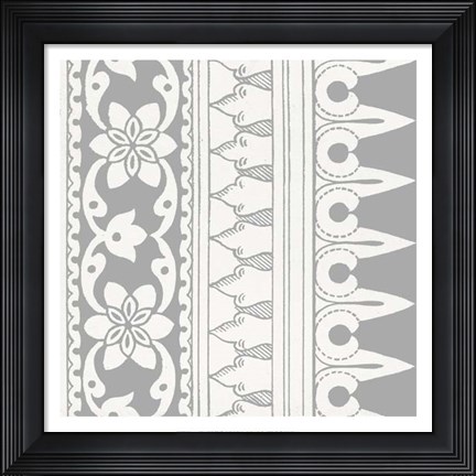 Framed Ornamental Detail VI Print