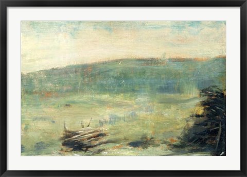 Framed Landscape at Saint-Ouen Print