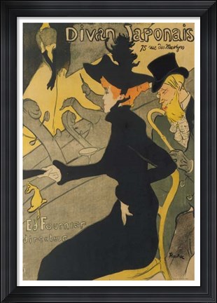 Framed Divan Japonais Print