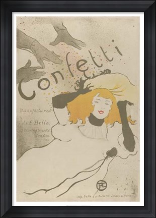 Framed Confetti Print