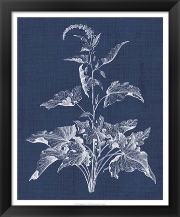 Framed Foliage Chintz II Print