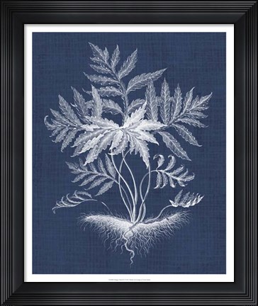 Framed Foliage Chintz IV Print