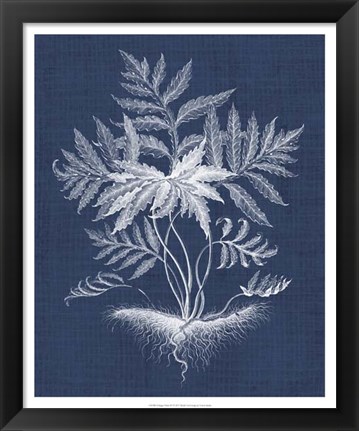 Framed Foliage Chintz IV Print