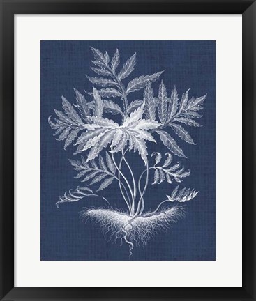 Framed Foliage Chintz IV Print