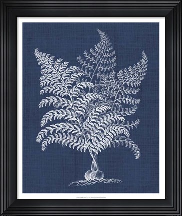 Framed Foliage Chintz VI Print