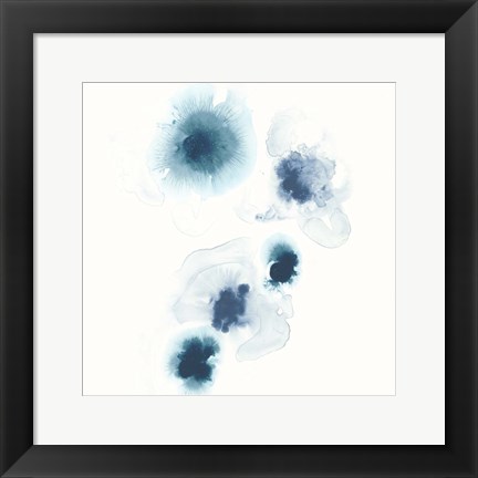 Framed Protea Blue I Print